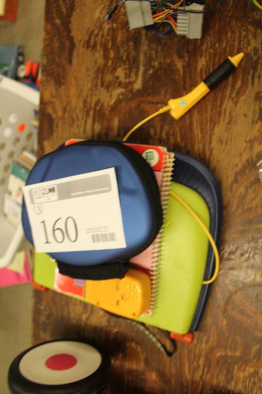 lot 160 image: Lot of (3) Electronics Including 1) Phone AND 1) LeapFrog LeapPad AND 1) LeapFrog LeapPad Leapster w Games