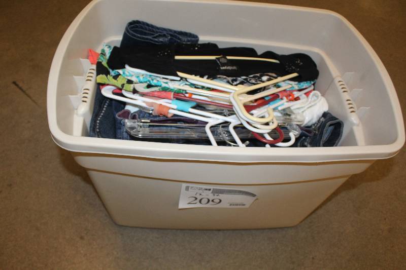 lot 209 image: Box Lot of Womens Clothing