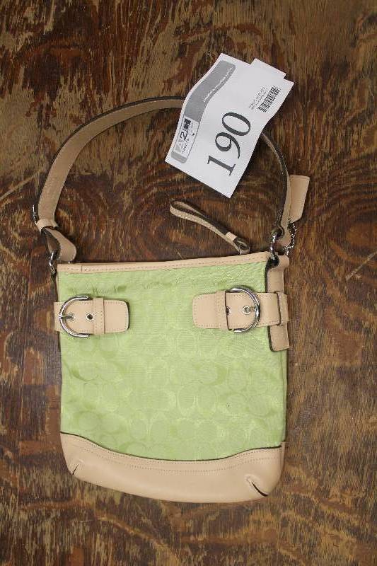 lot 190 image: Coach Handbag