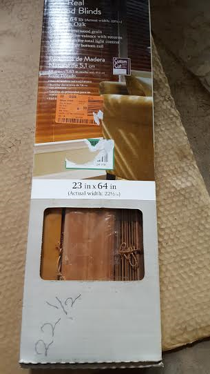 Wood Blinds 23 x 64