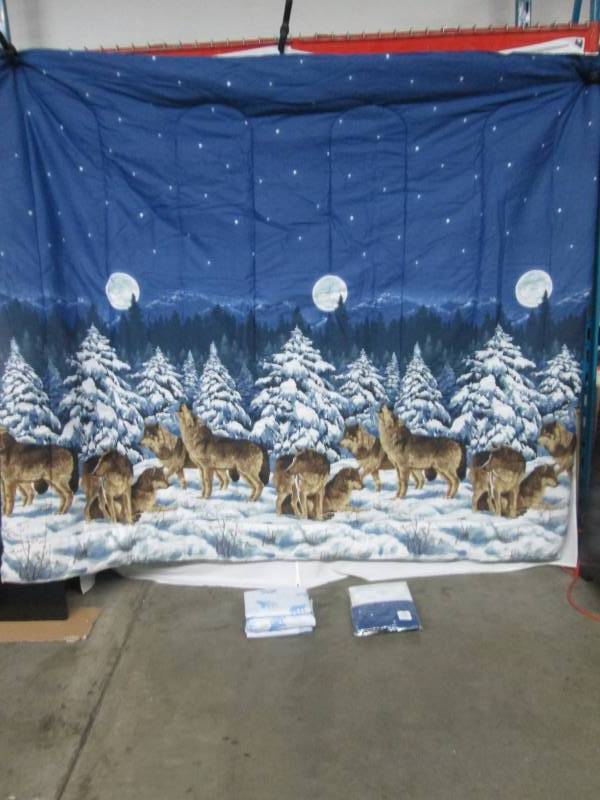 alcove Midnight Wolves 8-Pc. Bed Set - King