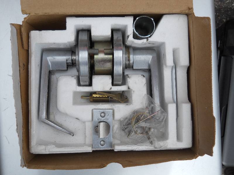 lot 39 image: SCHLAGE Door Handle  Please inspect