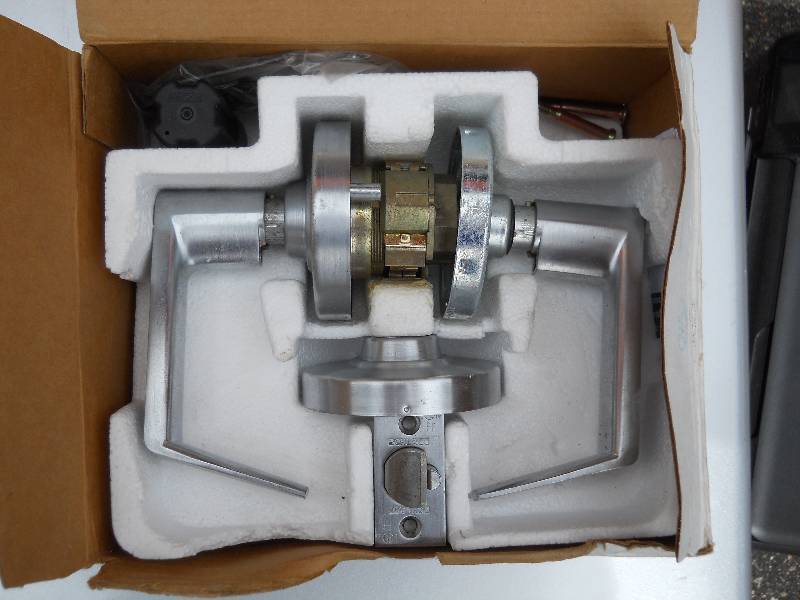 lot 41 image: SCHLAGE Door Handle  Please inspect