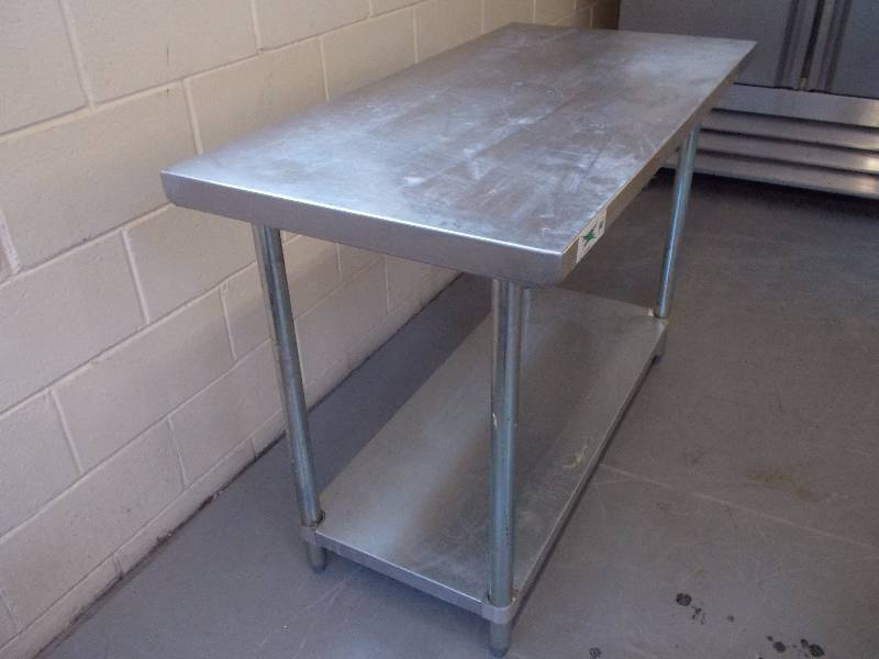 lot 308 image: Stainless Steel Table