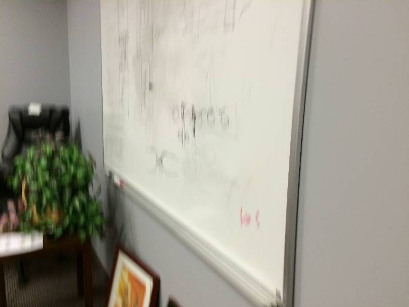 lot 38 image: Dry Erase Board - 48 x 72 - Aluminum
