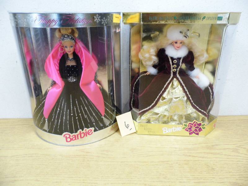 2 Collector Barbies