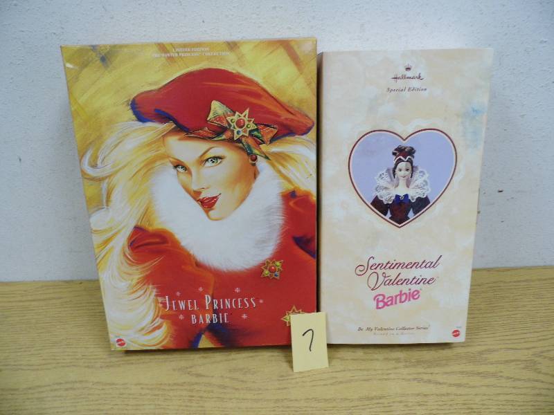 2 Collector Barbies