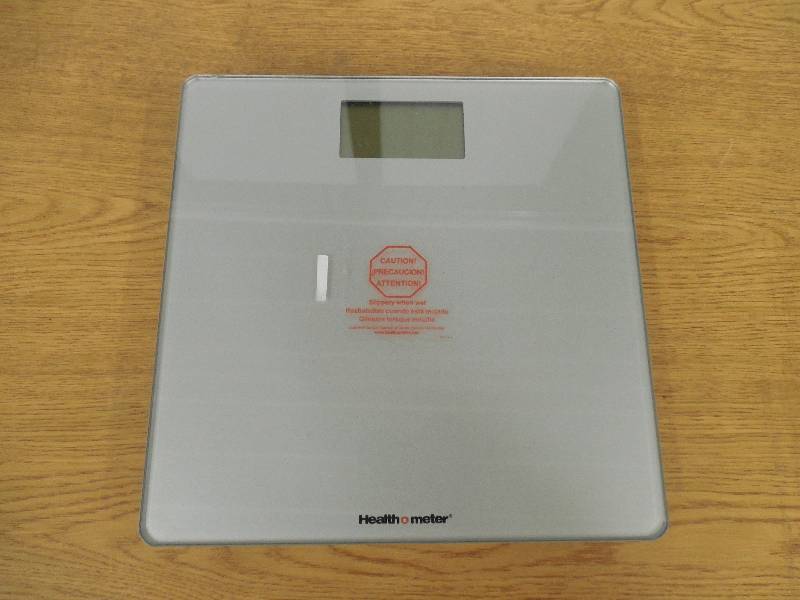 Health o meter� Glass Weight Tracking Scale