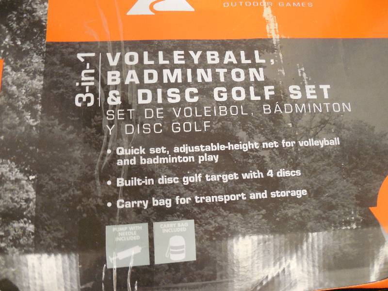 (2) OZARK TRAIL VOLLEYBALL SETS