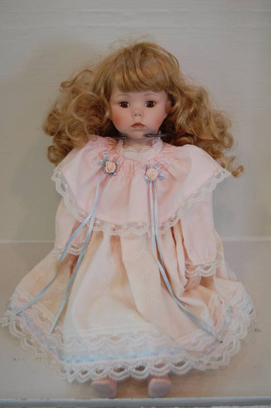 lot 37 image: Porcelain Doll