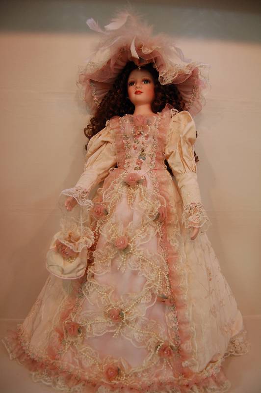 lot 42 image: Porcelain Doll