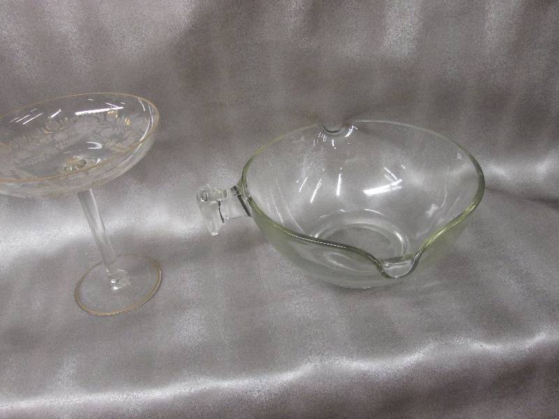 Double sided mixing bowl, Glass d...