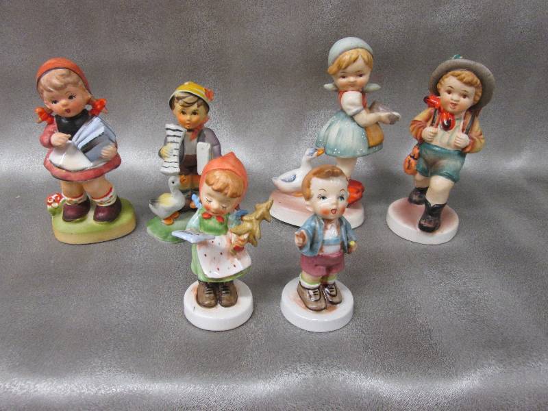 Lot of 6 Children Figurines...