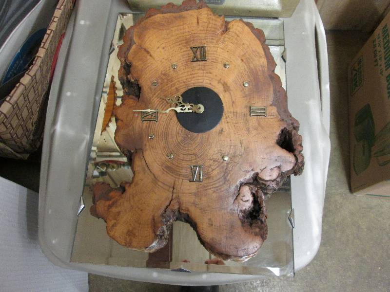 Tree wedge clock...