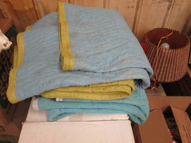 Lot of 2 Moving Blankets...