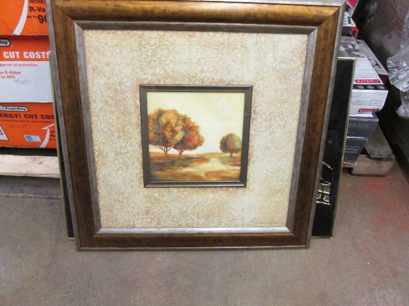 30 12 x 31 12 inch signed framed ...