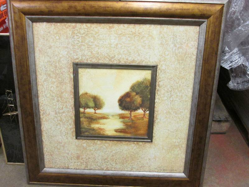 30 12 x 31 12 inch signed framed ...