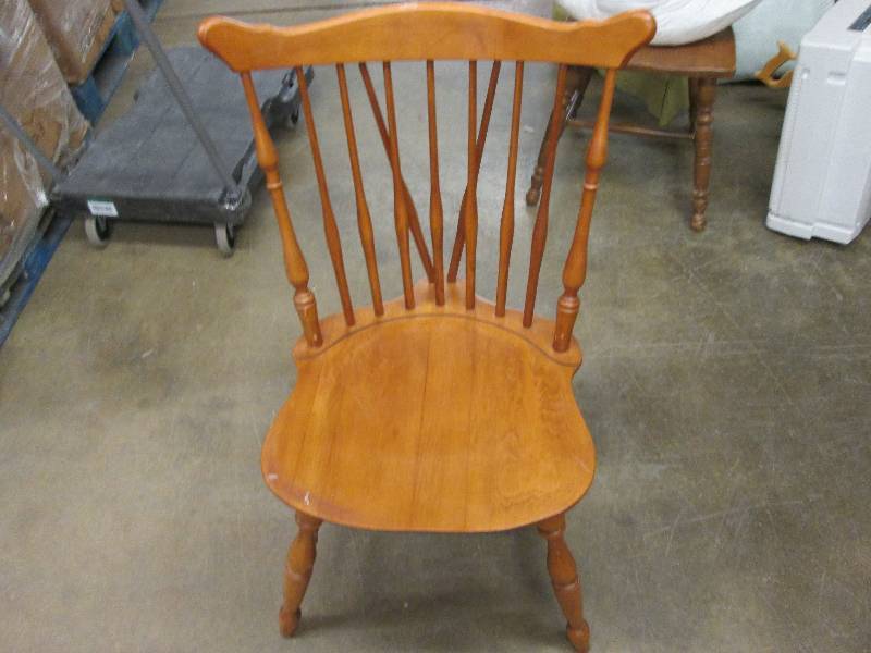 Wooden chair...