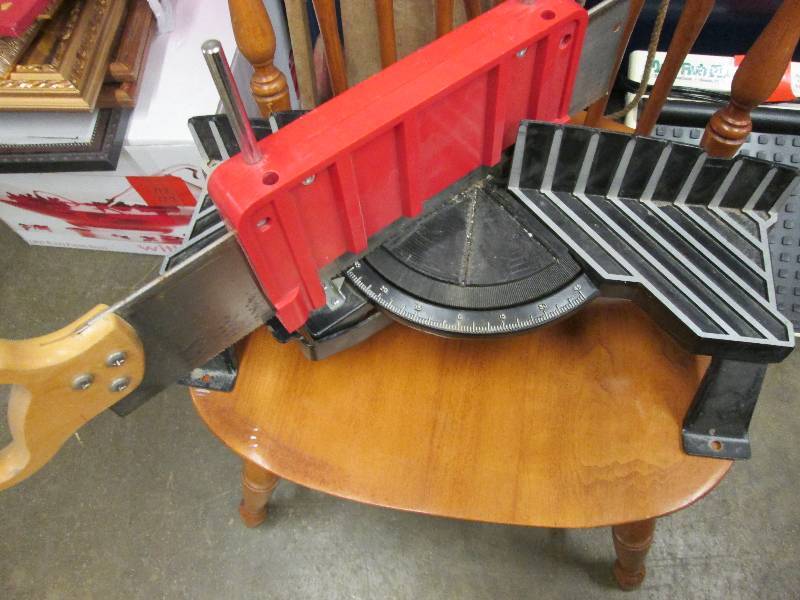 Hand miter saw...