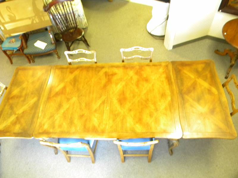 lot 226 image: Baker Table and Chairs