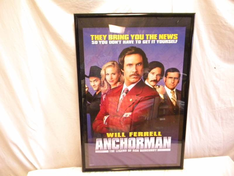 lot 233 image: Movie Poster - Anchorman