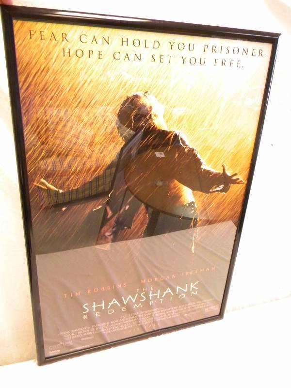 lot 235 image: Movie Poster - Shawshank Redemption