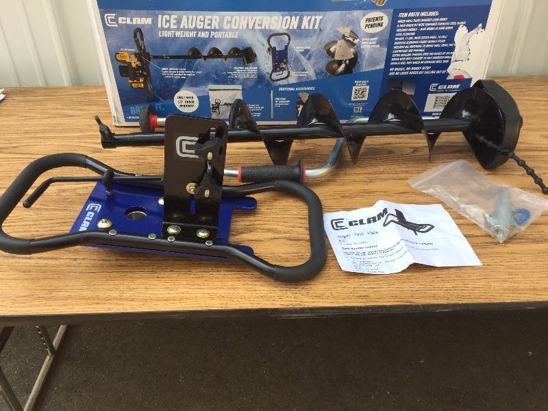 lot 24 image: Clam Ice Auger Conversion Kit