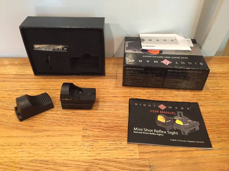 lot 79 image: Sightmark Mini Shot Relex Sight