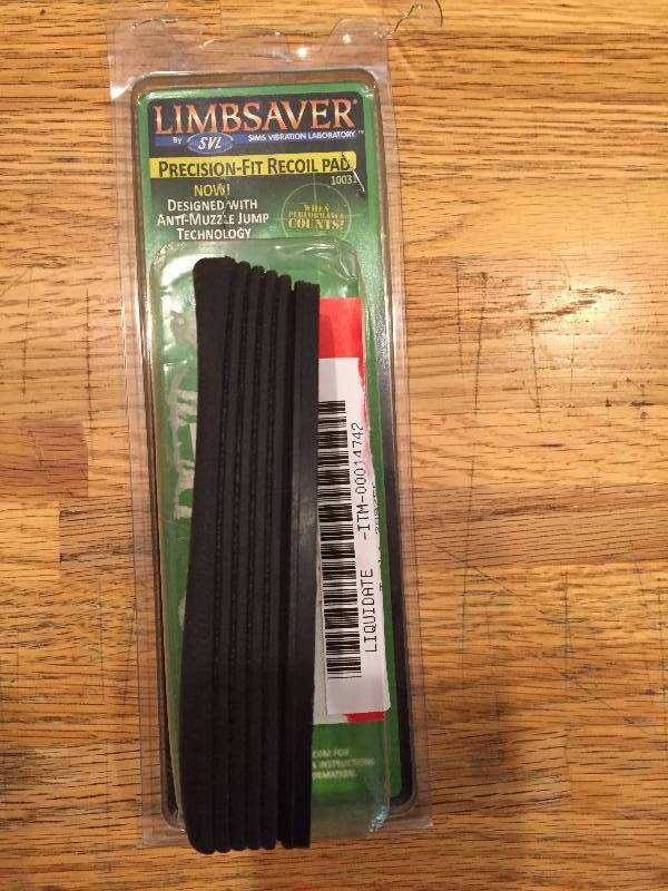lot 83 image: Limbsaver Precision -Fit Recoil Pad
