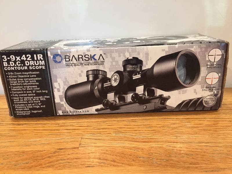 lot 93 image: Barska Contour 3x9x42IR Scope