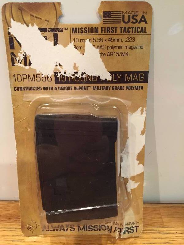 lot 104 image: Mission First Tactical Polymer Magazine