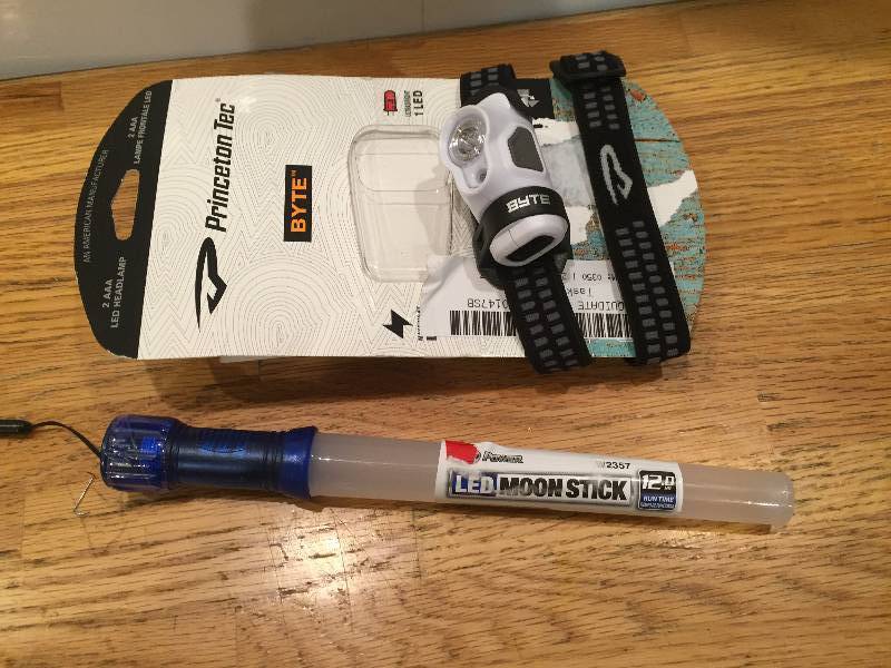 lot 109 image: Princeton Tec Headlight ad LED Moonstick