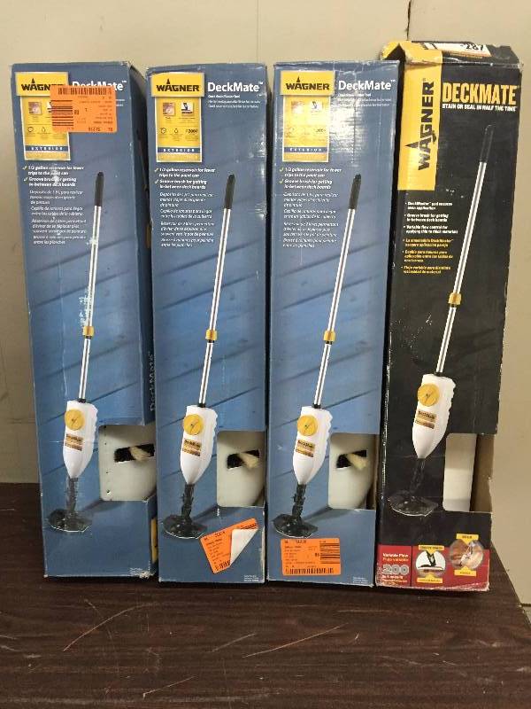 lot 147 image: Lot of 4 Deckmate StainSealer Tool