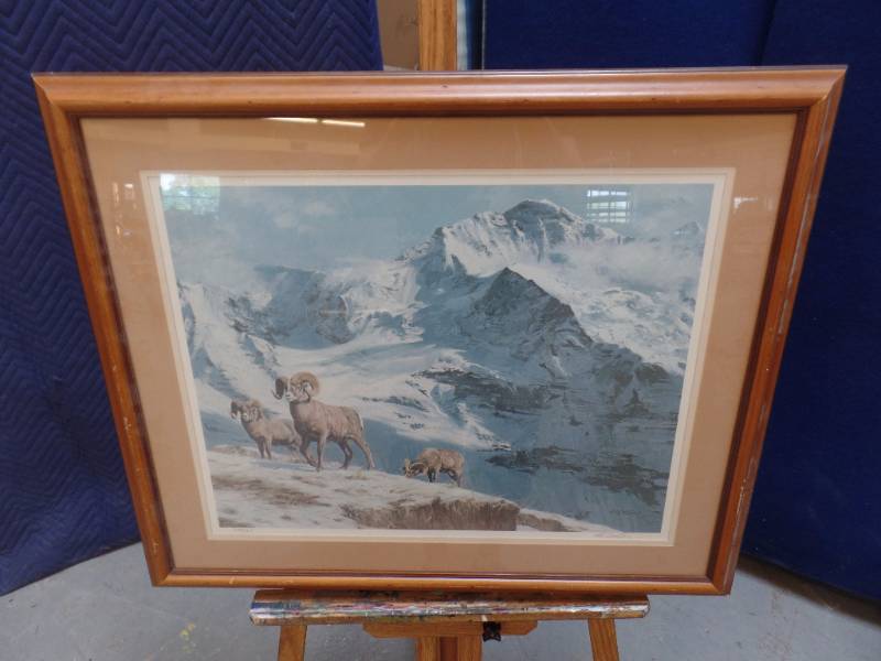 lot 674 image: Wildlife Print