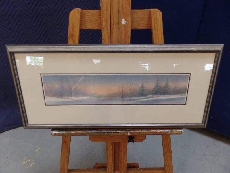lot 675 image: Winter Scene