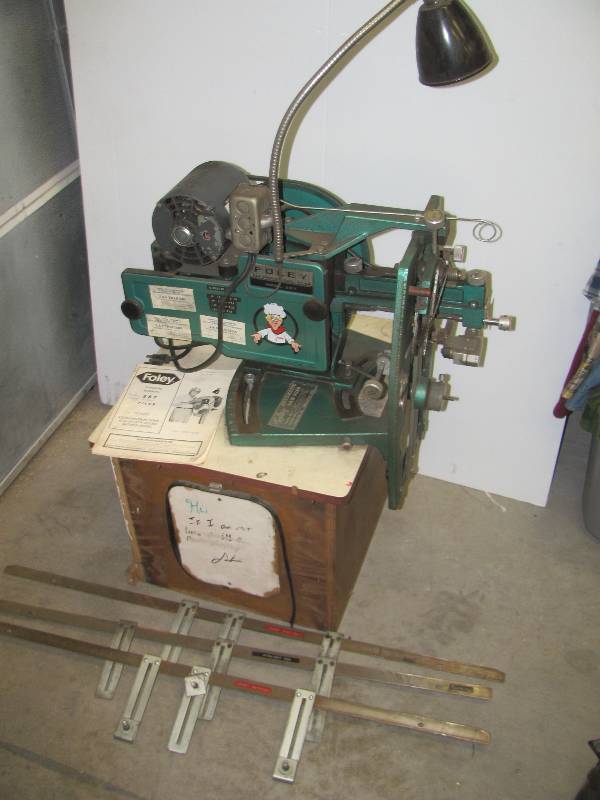 lot 3 image: FOLEY Saw Filer