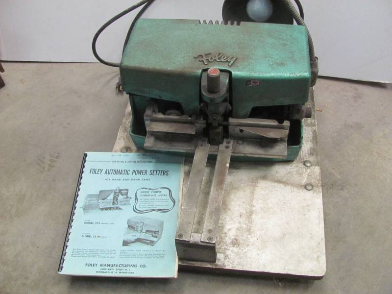 lot 5 image: FOLEY Automatic Power Setter