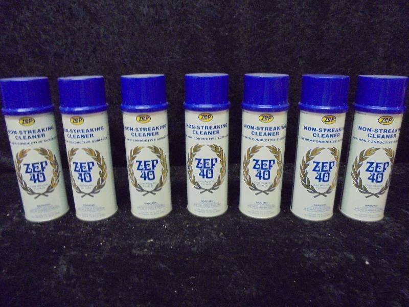 Lot - ZEP Non-Streaking Cleaner