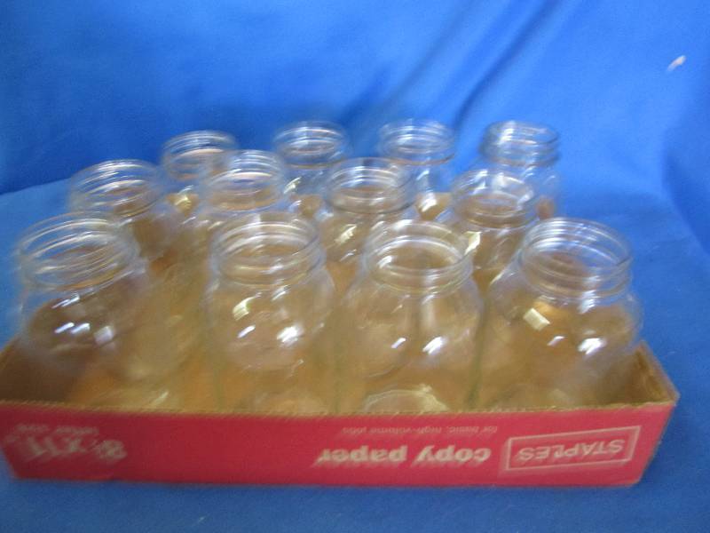 lot 147 image: Lot of canning jars...