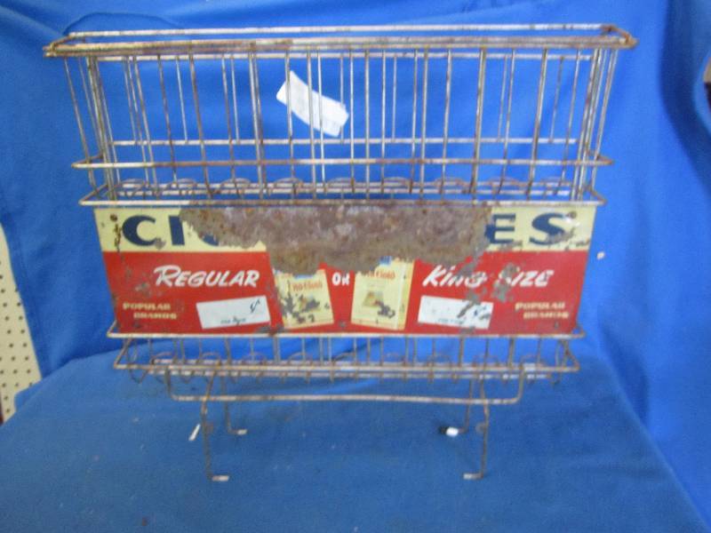 lot 150 image: Vintage store cigarette display...