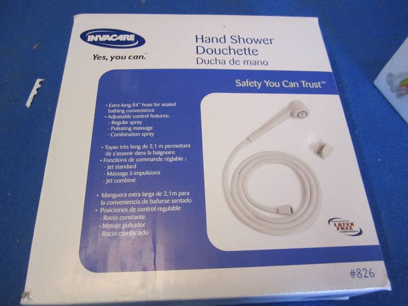lot 97 image: Invacare hand shower head , new...