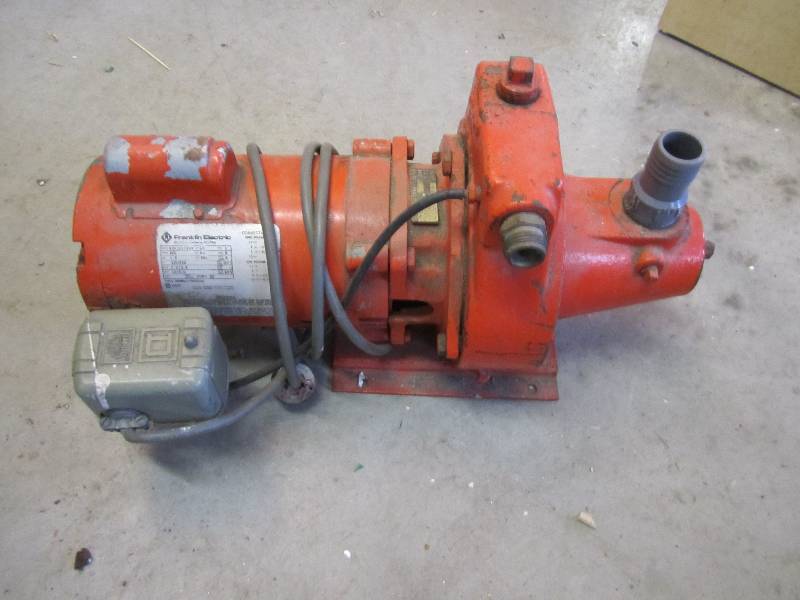 lot 175 image: Franklin Electric pump with pumptro...
