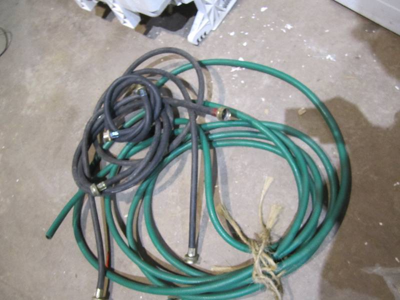 lot 191 image: garden hoses...