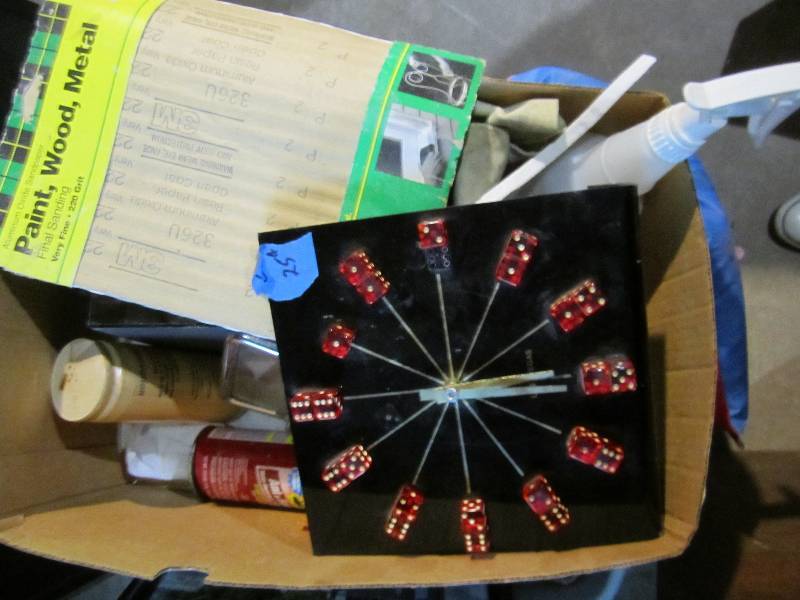 lot 206 image: box of misc stuff...