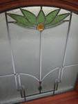 lot 451 image: Arch top double pane exterior stain...