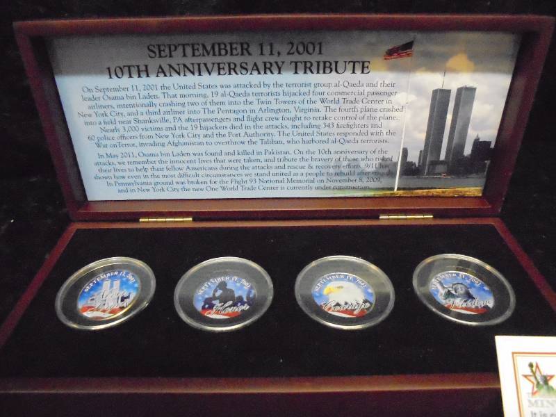 Kennedy Half Dollars - Sept 11 10th Anniversary Tribute