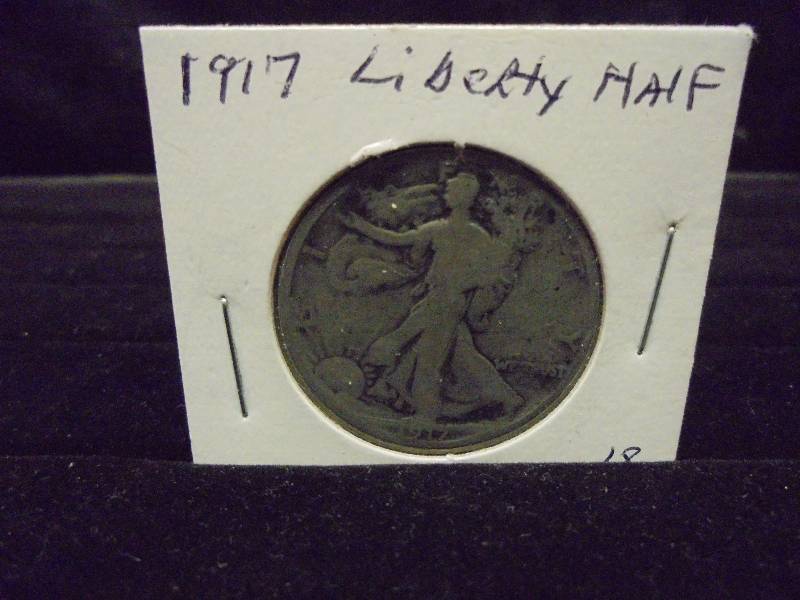 Walking Liberty Half  Dollar - 1917