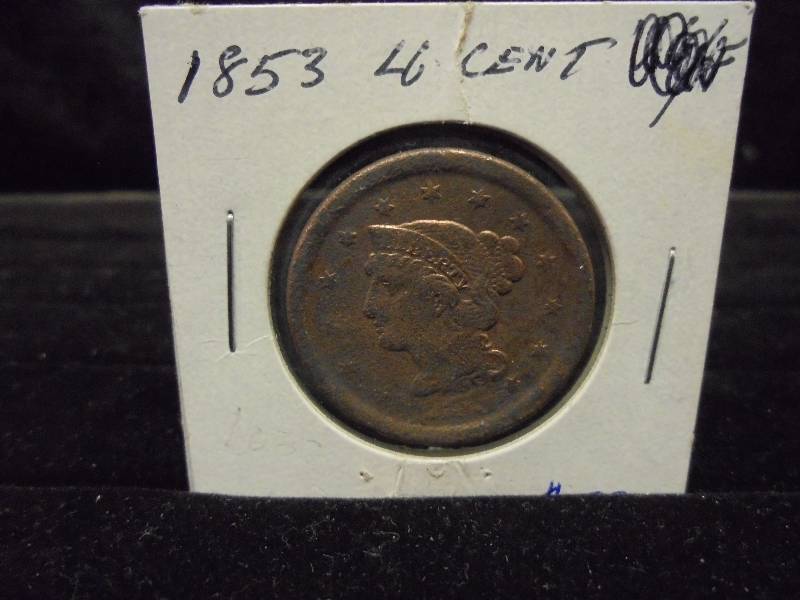 1853 Large Cent