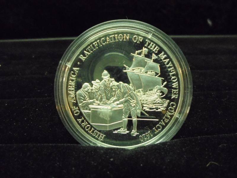 History of America Commemorative Dollar - .999 Silver