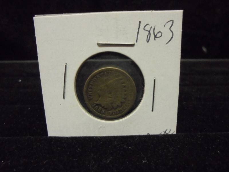 Indian Head Penny - 1863
